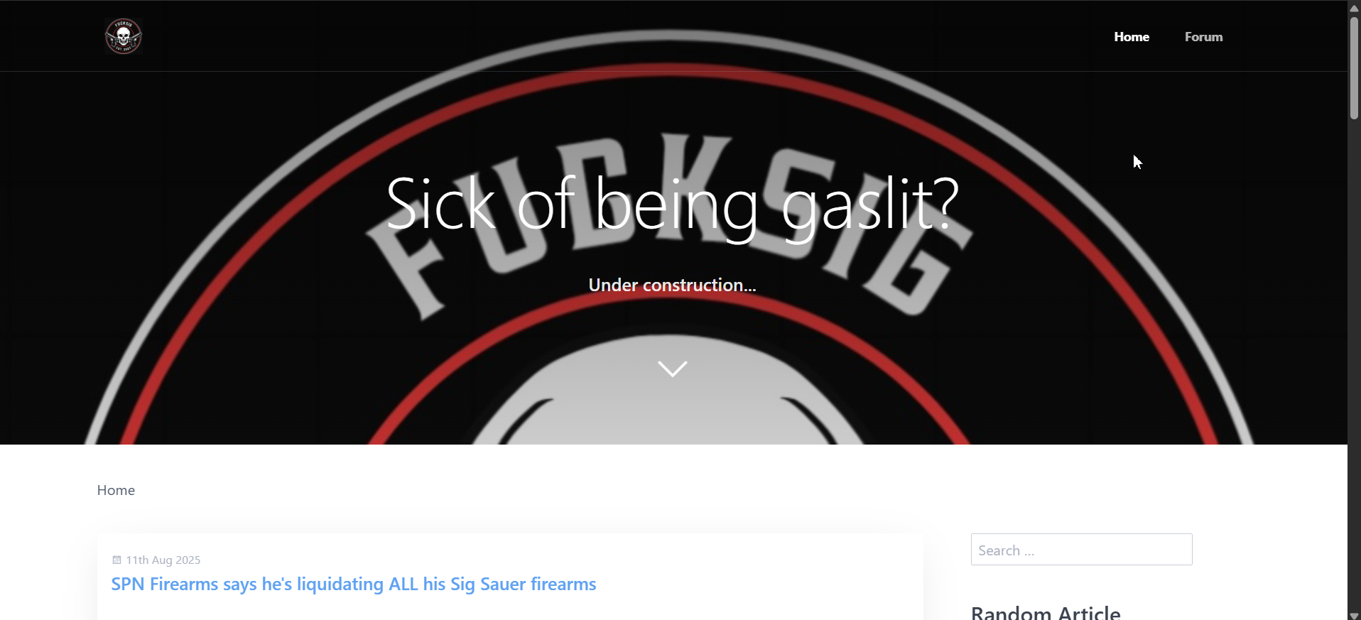 FuckSig.com already experiencing attempted-hacks